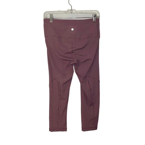 Yogalicious Mauve‎ Workout Yoga Leggings - Sz M - Picture 2 of 3